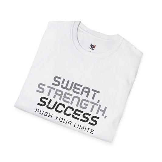 "Sweat, Strength, Success"